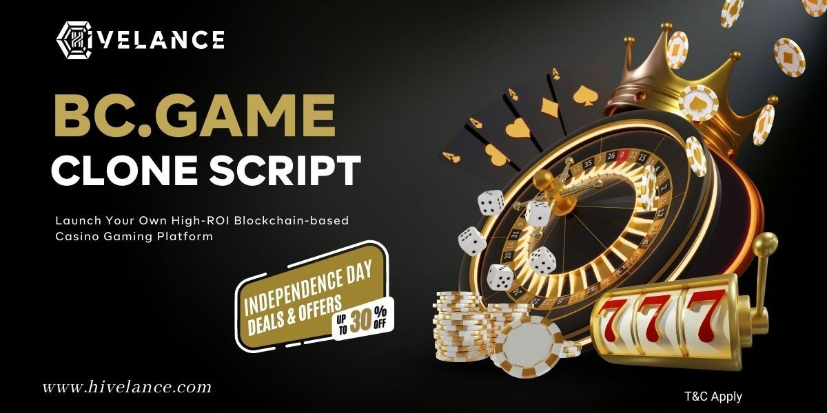 Launch Your Own Blockchain Casino with BC.Game Clone Script - Up to 30% off!