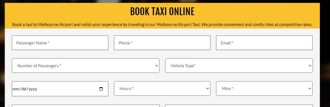 BookTaxi Melbourne Cover Image