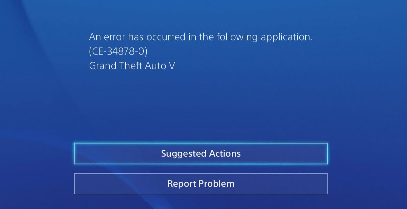 [SOLVED] How to Fix PS4 Error Code CE-34878-0 Problem Issue