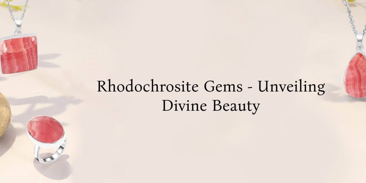 Celestial Crescents: Heavenly Rhodochrosite Jewelry for Divine Beauty
