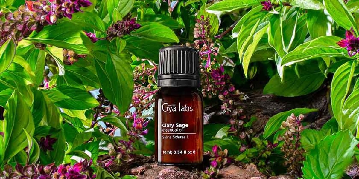 Find Calm, Balance and Skin Health with GyaLabs Clary Sage Essential Oil - Available Online