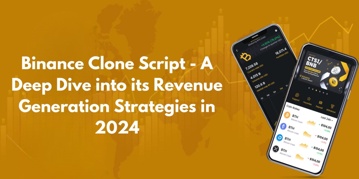 Binance Clone Script - A Deep Dive into its Revenue Generation Strategies in 2024