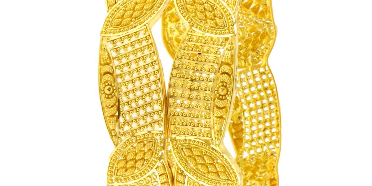 The Radiance of 22-Carat Gold Bangles: A Timeless Affair