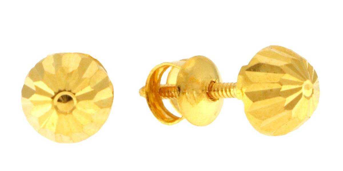 "Gilded Glamour: Exploring the Timeless Beauty of 22K Gold Earrings"